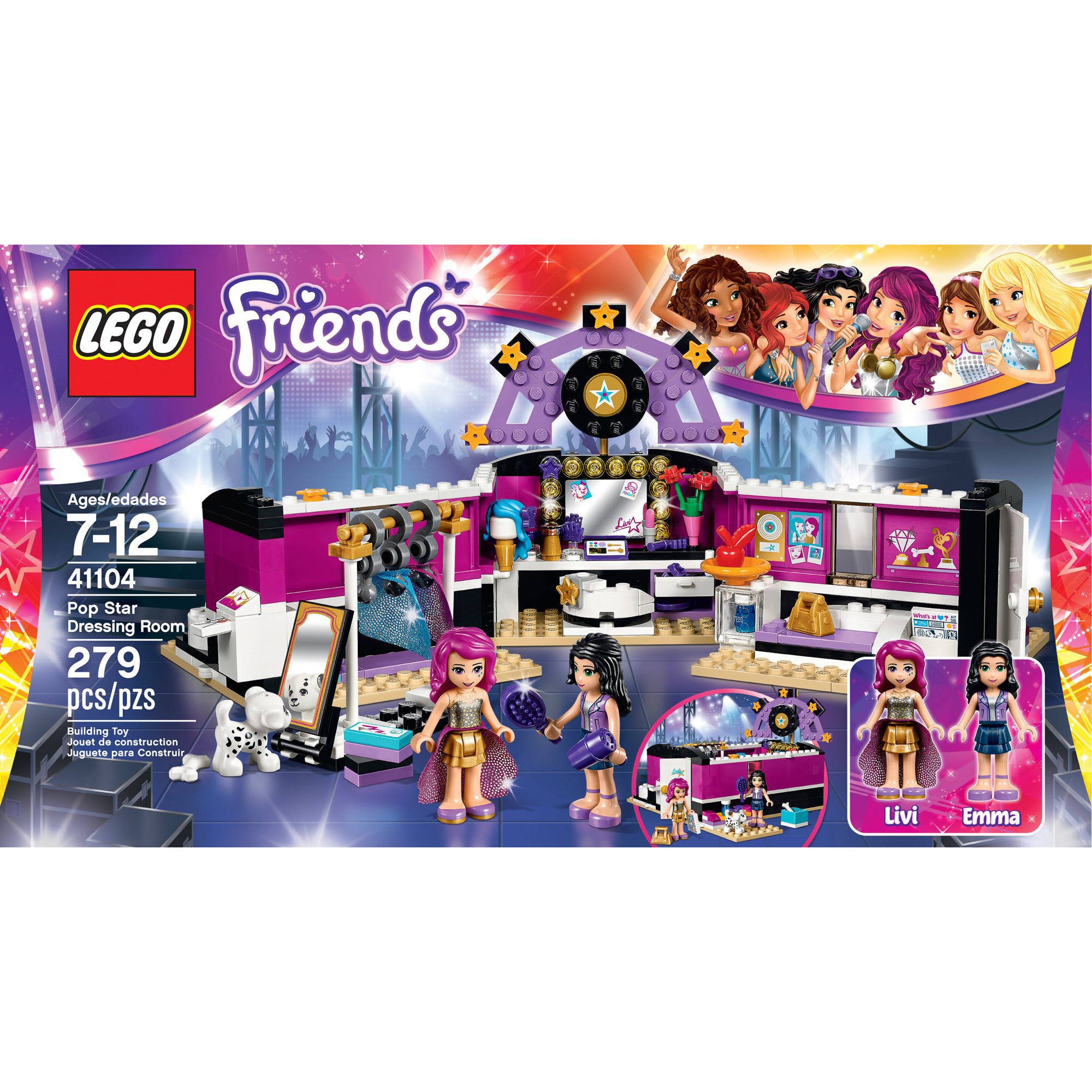LEGO Friends 41104 Pop Star Dressing Room Building Kit - image 2 of 7