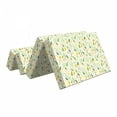 thumbnail image 2 of Botanical Foldable Mattress, Meadow Blooms Flourishing, 74.8" x 39.4", Green and Marigold, by Ambesonne, 2 of 6