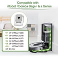 thumbnail image 5 of 1 Pack Vacuum Bags - Replacement for iRobot Roomba i7+ i7Plus j7+(7550) i3+(3550) i4+(4552) i6+(6550) i8+(8550) s9 20220816-12 roomba bags, 5 of 7