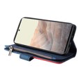 thumbnail image 3 of Compatible avec Google Pixel 6 Pro Étui Portefeuille avec Fentes pour Cartes en Cuir PU Fermeture Éclair Flip Folio, 3 of 5