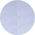thumbnail image 1 of Ahgly Company Machine Washable Indoor Round Transitional Lavender Blue Area Rugs, 3' Round, 1 of 7