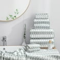 thumbnail image 3 of Beartech 8 Piece Microfiber Bath Towel Set 2 Oversized Bath Sheet,2 Hand Towels and 4 Washcloths| Ultra Soft & Less lint,Highly Absorbent Quick Dry Shower Towel For Bath Hotel-Gray Green, 3 of 11