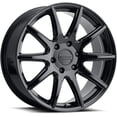 thumbnail image 3 of Raceline 159B-SPIKE 18" Cast Aluminum Wheel, SPIKE GLOSS BLACK 18X8 6X132 +35mm Fits select: 2009-2017 CHEVROLET TRAVERSE LT, 2012-2017 BUICK ENCLAVE, 3 of 3