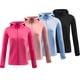 thumbnail image 5 of Chaqueta a prueba de viento para mujer, cálida, antiestática, impermeable, con capucha, cómoda, para viajes de senderismo, 5 of 7