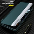 thumbnail image 5 of for Samsung Galaxy Z Fold 3 PU Leather PC Case, Luxury Shockproof Protective Kickstand Magnetic Ultra Slim with S Pen Holder & Free S Pen Case Cover for Samsung Galaxy Z Fold 3, Green, 5 of 10