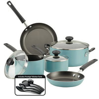 Deals on Farberware 12-Piece Easy Clean Nonstick Cookware Set