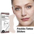 thumbnail image 4 of EELHOE 6 Sheets Waterproof Freckles Patch Tattoos Face T-attoo Stickers, 4 of 5