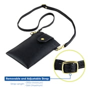 onn. XXL Universal Crossbody Phone Case - Black