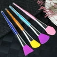 thumbnail image 2 of Face Masque Brush Super Soft Reusable Ergonomic Handle Non-irritation Ultralight Apply Face Masque Silicone Masque Applicator Multi-Function Makeup Tool for Women, 2 of 8