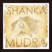 Metaverse 'Shanka Mudra (Conch)' Framed Wall Art