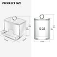 thumbnail image 7 of WeGuard 3-Piece Clear Acrylic Bathroom Canister & Set, 7 of 7