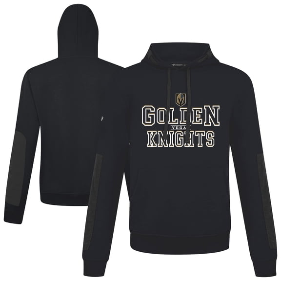 Men's Levelwear  Black Vegas Golden Knights Bombay Journey Pullover Hoodie