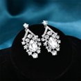 thumbnail image 2 of Guardurnaity 3 unids/set de joyería nupcial de cristal, collar de diamantes de imitación, pendiente, tocado de boda, accesorio de vestir decorativo Ropa, zapatos y accesorios Miscelánea Guardurnaity AP017661-01B, 2 of 6