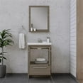 thumbnail image 5 of Alya Bath Sortino 24" Wood Bathroom Vanity with Acrylic Sink in Gray, 5 of 7