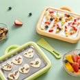thumbnail image 4 of 1PC Ice Fryer Portable Mini Yogurt Maker No Power Sorbet Machine For Kids Ideal For Homemade Ice Green, 4 of 8