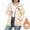 Beige, variant on Nmnitkp Zip Up Hoodies for Women Fleece Lined Jackets Winter Coats Long Sleeve Sweatshirts Pullover Fall Clothes Wine,L