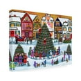 thumbnail image 2 of Cheryl Bartley 'Christmas Spirit Fills The Air' Canvas Art, 2 of 3