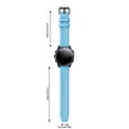 thumbnail image 3 of Pulsera de silicona deportiva de color sólido a prueba de sudor con ajuste cómodo y amplia compatibilidad compatible con Smartwatch, 3 of 5