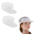 thumbnail image 1 of 2Pack Sombrero Cocina Catering Cocina Baker Gorro de trabajo Red cabello Chefs s Sombreros para res Mujeres Colco Sombrero de chef adulto, 1 of 8