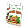 thumbnail image 1 of Farm Fresh Summer Squash (24" X 36") 4mm Corrugated Plastic Panel, Graphics Applied To 1 Side (Pk of 2), 1 of 4