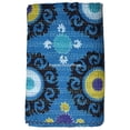 thumbnail image 3 of ColorFull House Indian Kantha Quilt, Blue Floral Pattern, Cotton Throw Blanket Size ( Single 60" x 90" ), 3 of 5