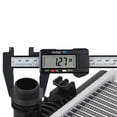 thumbnail image 6 of New Aluminum Radiator Compatible with 2015-2019 Audi A3 2019-2021 VW Golf 1.4T 1.8T 2.0T MQB Crossflow 1-Row Spring Lock 32.5mm No EOC TOC 5WA-121-251-H 5WA121251H 5Q0-121-251-GQ I4, 6 of 8
