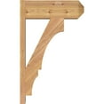 thumbnail image 3 of Ekena Millwork 7 1/2"W x 20"D x 32"H Balboa Smooth Craftsman Outlooker, Western Red Cedar, 3 of 4