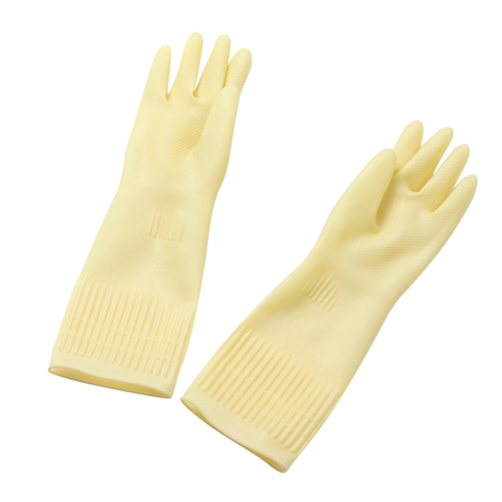38/45cm Kitchen Clean Latex Gloves Winter Laundry Cleaning Rubber Gloves for Washing Working