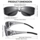 thumbnail image 3 of Gafas de sol URUMQI Polarizadas Fit Over, 100% UV400, 3 of 7