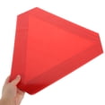 thumbnail image 5 of IFANLANDOR 1Pcs Red Slow Moving Vehicle Triangle Sign for Road Safety 15.72X13.76X0.02In, 5 of 5