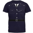 thumbnail image 1 of Halloween British Bobby Copper Police Costume Mens T Shirt, 1 of 1