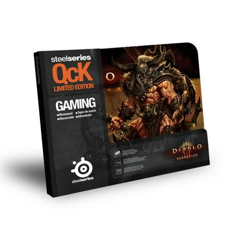 - SteelSeries QcK Diablo III Gaming Mouse Pad - Barbarian Edition