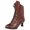 Brown,#006, variant on Vintage Victorian Boots for Women Granny Boots Lace up Ankle Boots Mid Calf Chunky Heel Booties Witch Costume Renaissance Shoes,36