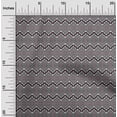 thumbnail image 1 of oneOone Cotton Silk Fabric Chevron & Triangle Geometric Fabric Prints By Yard 42 Inch Wide, 1 of 4