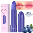 thumbnail image 3 of CmaaDu 6Color Waterproof Fruit Color Tinted Shine Changing Moisturizing Nourishing Glow Play Lip Balm lipstick Colour Care, 3 of 5