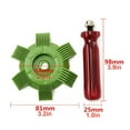 thumbnail image 3 of Car A/C Radiator Condenser Fin Cleaning And Straightening Tool, Auto System Cleaner With Stainless Steel Fins For Effective Dust Removal, Universally Applicable For All Vehicle, 3 of 6