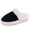 Black, variant on CHICVOMEY Women's House Slippers with Memory Foam Indoor & Outdoor Fuzzy Slip-On Shoes Winter Slippers for Women