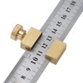 thumbnail image 4 of 30cm Steel Ruler Positioning Block Brass Angle Scriber Marking Gauge Locator, 4 of 9