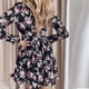 thumbnail image 4 of Vestido Casual Pompotops Manga Larga Cuello V Mujer, 4 of 6