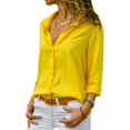 thumbnail image 1 of Women Button Tops Casual Blouse Shirt, 1 of 3