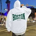 thumbnail image 1 of WILLBEST Sudadera con Capucha y Estampado De Letras para Hombre, Estilo Cómodo y Uso Diario Mediana​​, 1 of 5