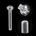 thumbnail image 4 of Unique Bargains M6x50mm Plastic Phillips Bolts PC Pan Head Machine Screws Transparent 30 Pack, 4 of 5