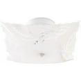 thumbnail image 2 of Satco 12” Square Wheat Flush Mount Light with Glass Shade, 2 of 2