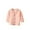 Pink, variant on GigrtiJin Newborn Infant Baby Cardigan Cotton Shirt Solid Color Long Sleeve Button Blouse Breathable Comfy Tops 1-24 Months