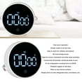 thumbnail image 3 of Digital Timer, 3  Volume Adjustable One Button Operation Round Sports Timer With Ultra Clear Display For Classroom, 3 of 8