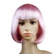 thumbnail image 1 of Pelucas de cosplay cortas y rectas con flequillo para fiestas de disfraces (rosa), 1 of 4