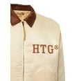 thumbnail image 3 of Honor The Gift Men's Inner City Neighborhood Satin Quilted Jacket (Small, Cream), 3 of 8