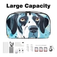 thumbnail image 3 of Spotted Dog USB Cable Organizer Charger Pouch Hard Drive Cases Oxford Cloth Digital Storage Bag 5.9x9.44x3.14 in Waterproof Electronics Accessories Case, 3 of 6