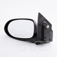 thumbnail image 2 of For Dodge Caliber 2007 08 09 10 11 2012 Door Mirror Driver and Passenger Side | Pair | Manual | Non-Folding | Textured | Replacement For 5115037AC, 5115036AC | CH1320264, CH1321264, 2 of 5