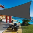 thumbnail image 2 of Jane Stone Sun Shade Sail Canopy 24'X24'X33.9'Customized Triangle Shade Cloth Canopy Tent for Outdoor UV Protection，Dark Grey, 2 of 6